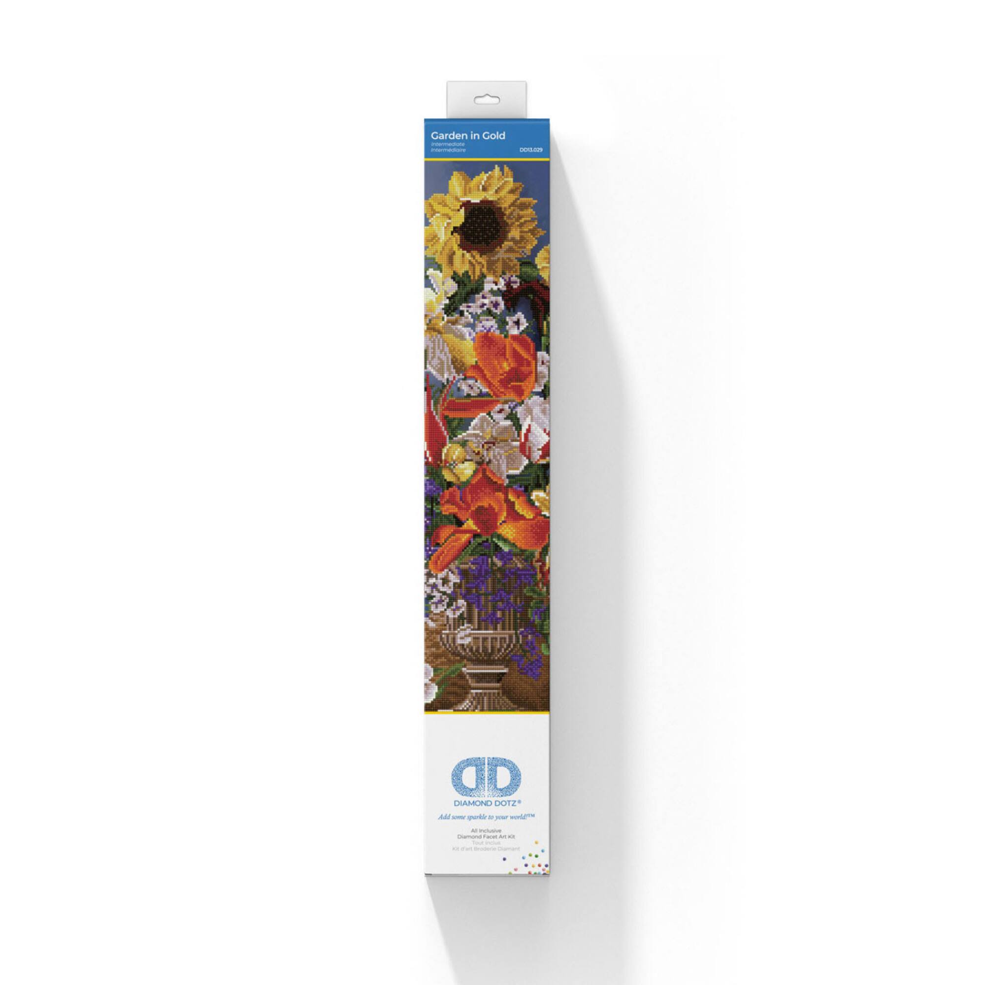 Diamond Dotz® Gardenin Gold Diamond Painting Kit